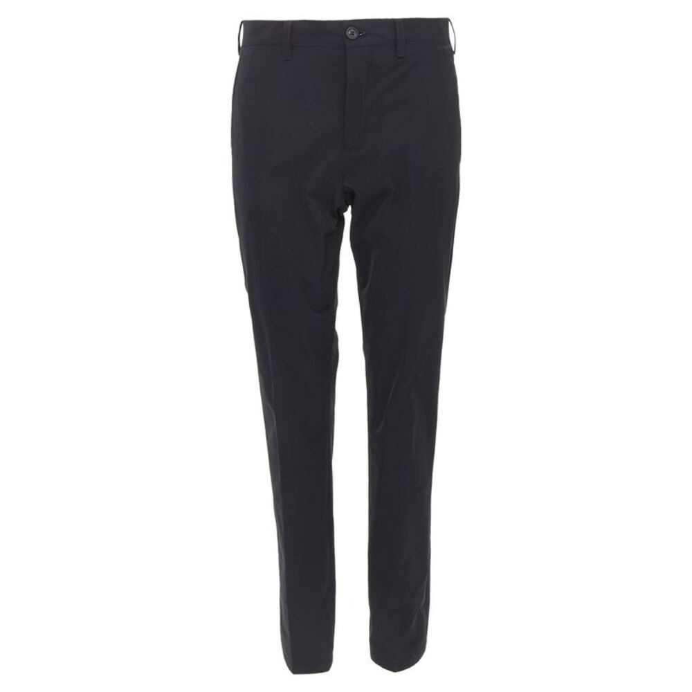 Prada Shiny Nylon Tapered Cropped Pants